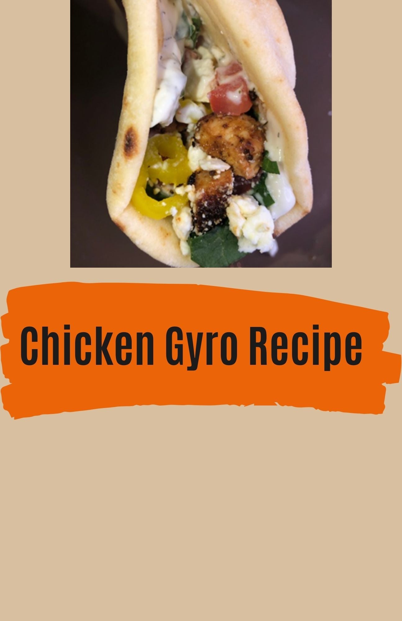 Chicken Gyro Recipe