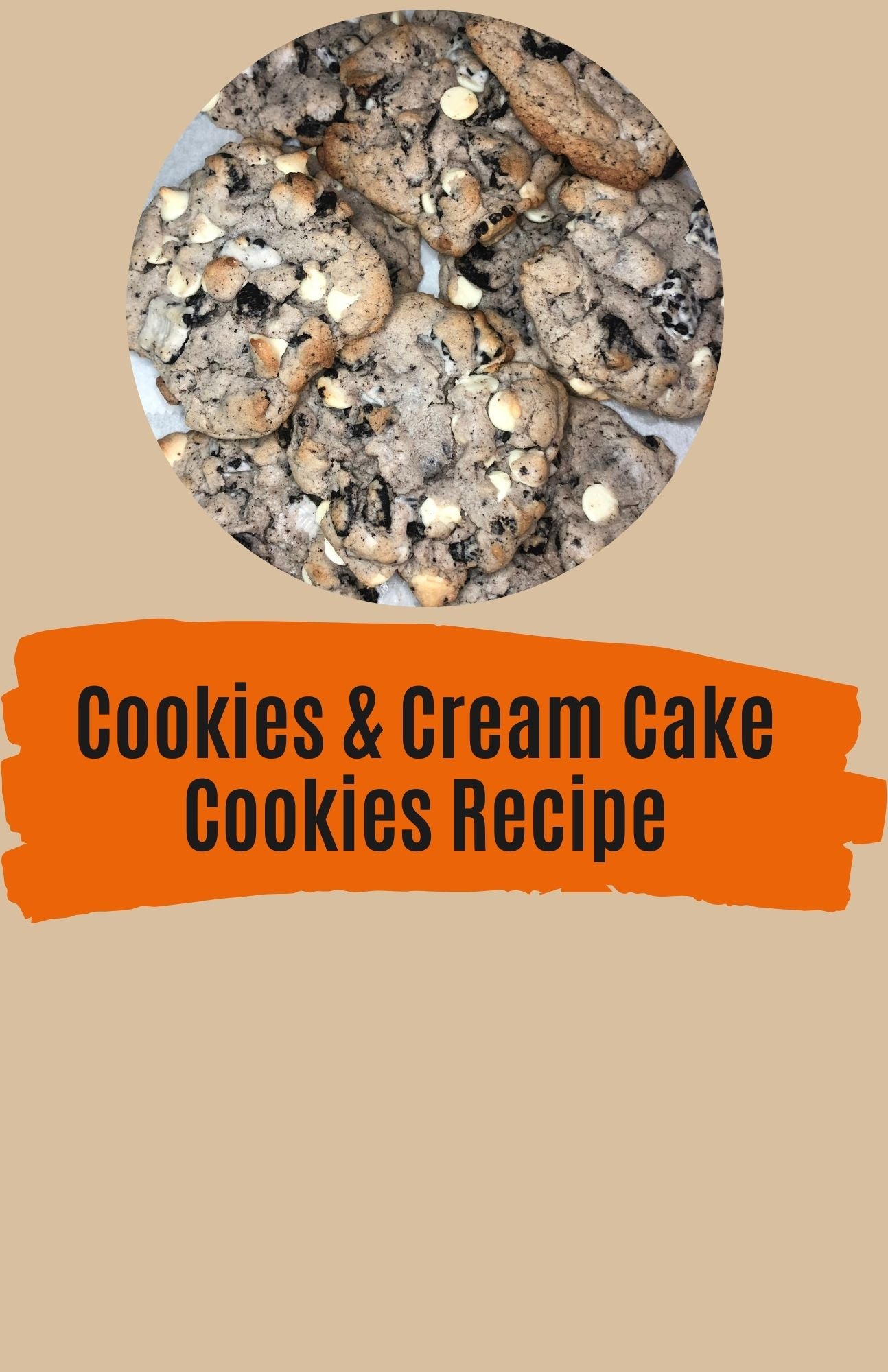 Cookies & Cream Cake Cookies Recipe